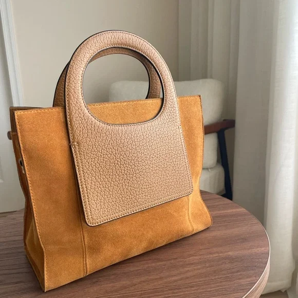 Vince Camuto Tan and Brown Women's Bag - Picture 4 of 11